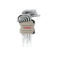 Набор ключей Torx CROWN T10-T50 9шт короткие CPHOK-TMAX09