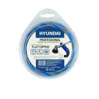 Леска для триммера HYUNDAI TL-2715 PRO 2,7мм*15м,трехсл.витая (отгружается кратно 10 шт)