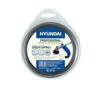Леска для триммера HYUNDAI DS-2415 PRO 2,4мм*15м,двухсл.квадрат (отгружается кратно 10 шт)