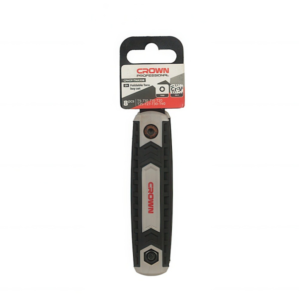 Набор ключей Torx CROWN T9-T40 8шт короткие CPHOF-TMAX08